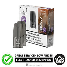 Dot Vape Dot PRO Vape Pods TOBACCO UK stock all strengths available.