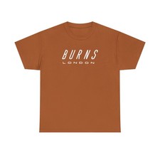 Burns London Vintage Guitar Logo T-Shirt - Bass Keyboard Baldwin Gift Tee Bison