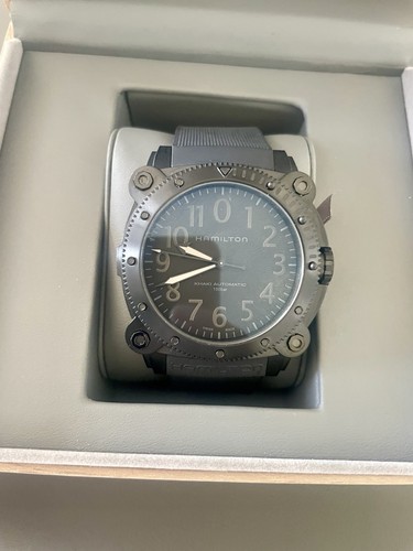 Hamilton titanium khaki - titanium,