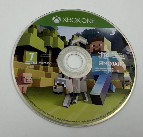 Minecraft xbox one game disc - minecraft,