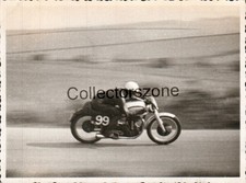 1953 Blandford Motorcycle Race Meeting No 99 RD Keeler 499 Norton Photo 4x3 Inch