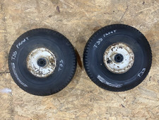 Pair Front wheels 11 x 4.00 -