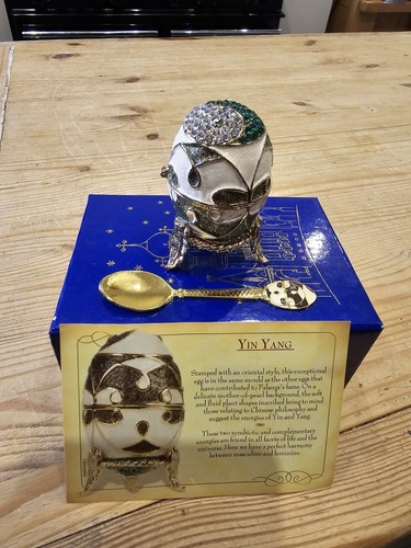 Atlas egg trinket box - , with