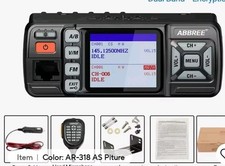 Abbree preprogrammed 318 - preprogrammed, ar-318