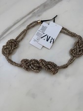 BNWT ZARA Aged Gold Sparkly