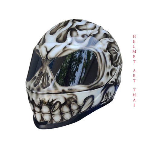 Custom airbrushed motorcycle - airbrushed,