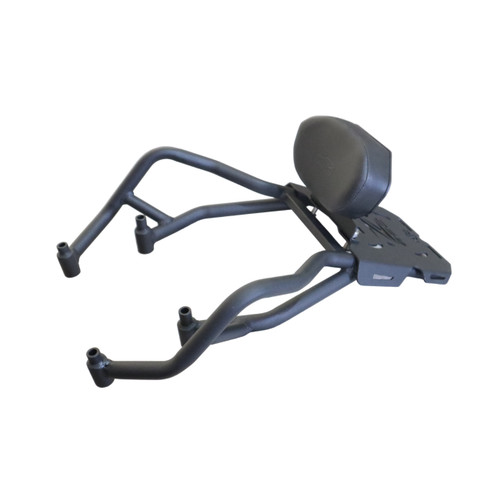 Pipe carrier with backrest - backrest, fit