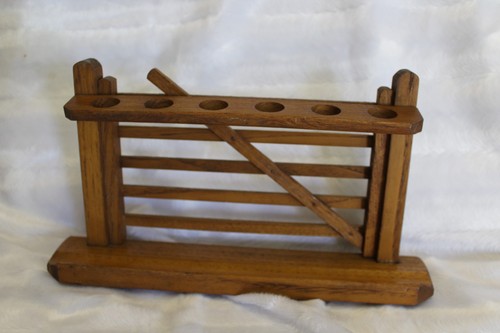 Vintage gate style pipe rack - vintage,