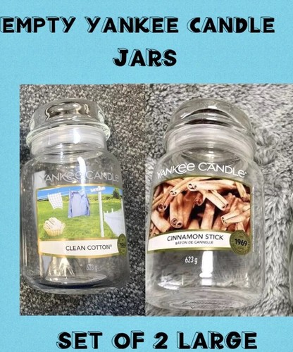 Large empty candle jars - large,