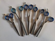 Professional FIVE SUPERB DOG Grooming Scissors & Blenders Groomers No1 Scissors