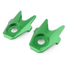 1 Pair CNC Green Rear Flat