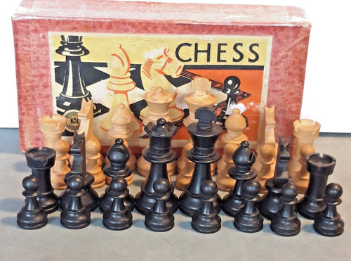 Staunton boxwood chess - staunton,