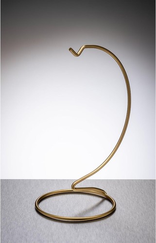 Gold metal ornament - stand, –