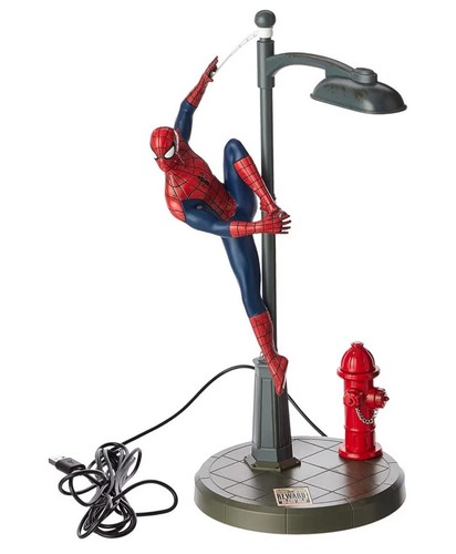 Marvel spider man desk lamp