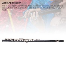 °16 Keys Open Hole Flute For