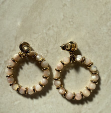 Lola Rose ABDAH Earrings Semi Precious Stones White Cream Ivory (pl read)