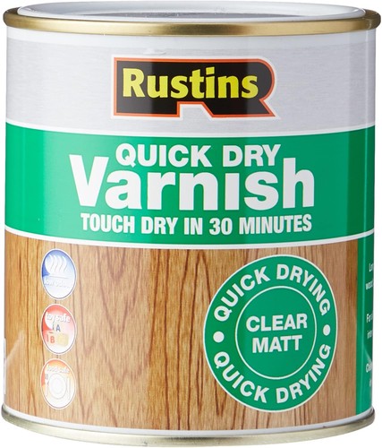 Rustins quick dry varnish - dry,