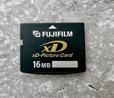 Fujifilm xD Picture Card 16MB For Olympus and Fujifilm Digital Cameras - working