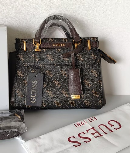 Guess brown tote - , with
