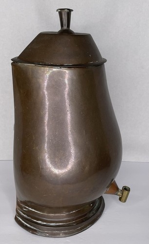 Antique copper coffee - copper, urn