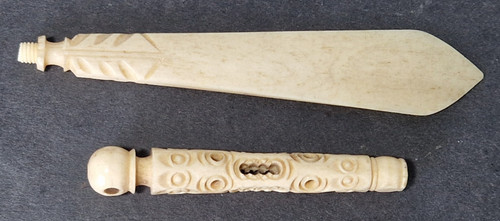 Antique carved mckee - carved,