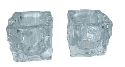 Partylite vintage clear glass - partylite,