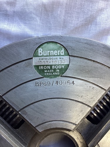 Myford burnerd iron - 6”,