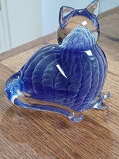 Vintage Murano Art Glass Cat