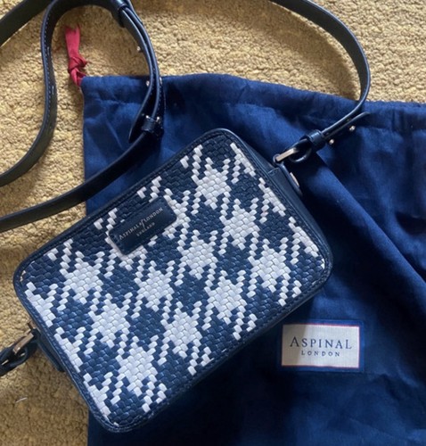 Navy white woven aspinal of - aspinal,