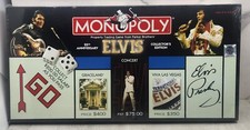 SEALED NEW Monopoly Elvis 25th Anniversary Collector's Edition Board Game 2002
