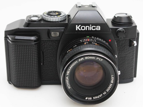 Konica 35mm slr camera - konica,