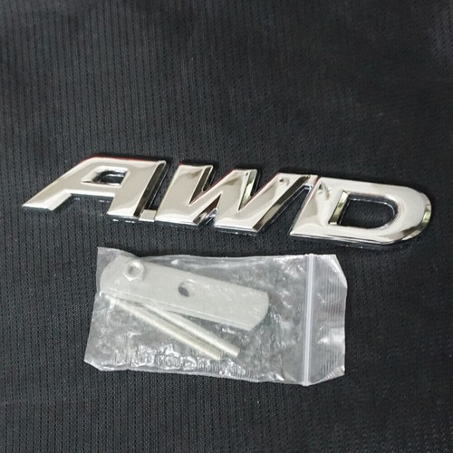 Big chrome silver awd - 1x, metal