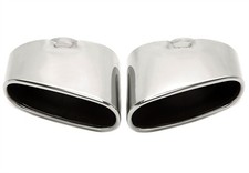 Screw-On Oval Exhaust Tips 140