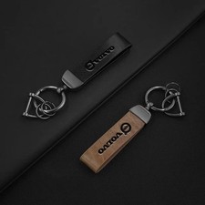 Vintage Leather Car Keychain