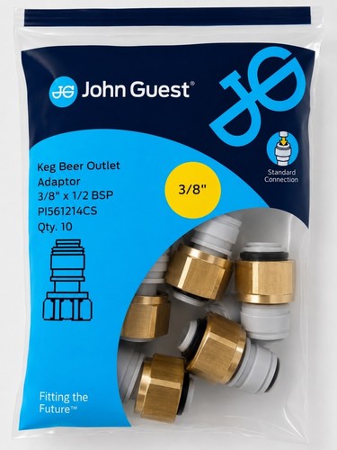 John guest keg beer - john, outlet