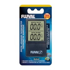 Fluval Wireless 2-in-1 Digital Aquarium Thermometer Aquarium Water & Room Temp