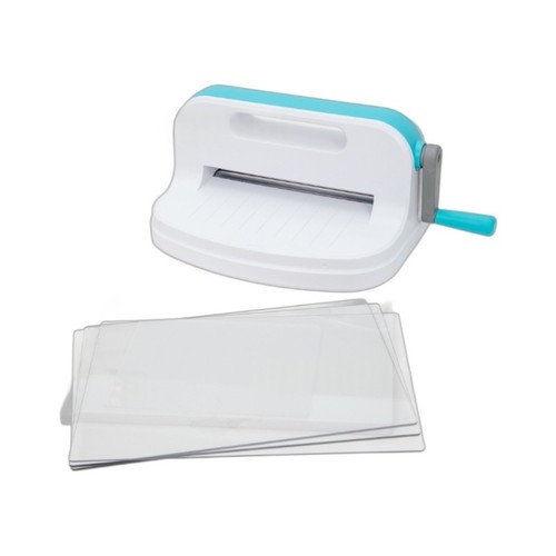 Hand crank embossing - hand, machine