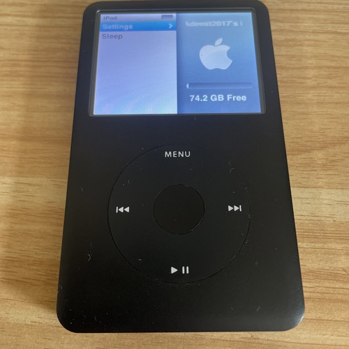 Apple ipod classic 80gb 6th - apple,