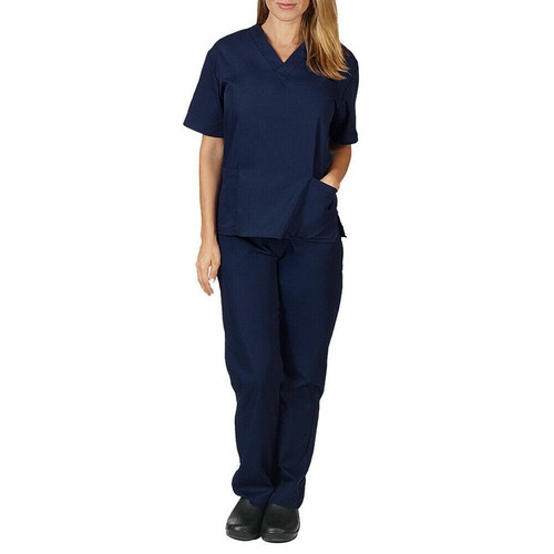 Women men scrub uniform top - women,