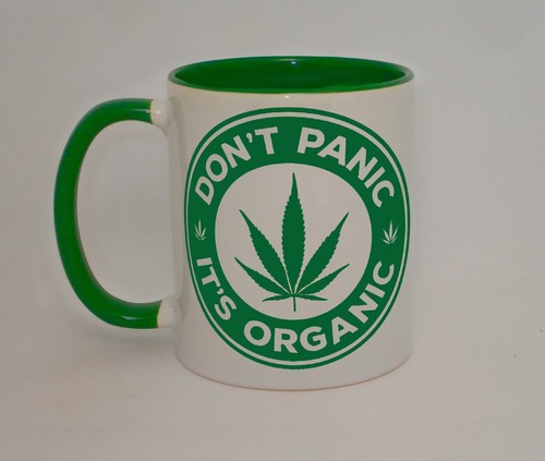 Don panic organic mug - it's,