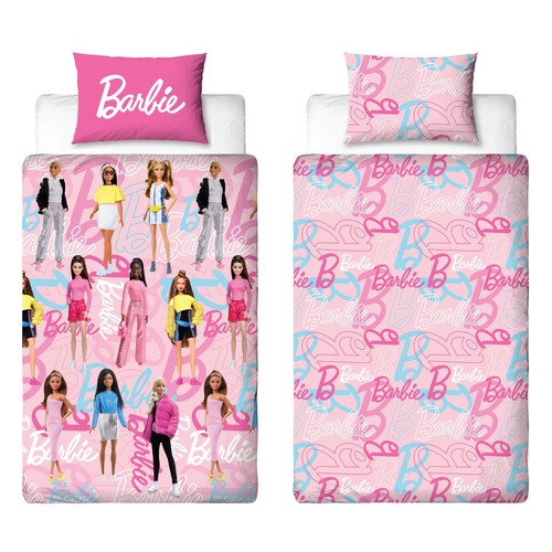 Barbie kids single duvet - single,