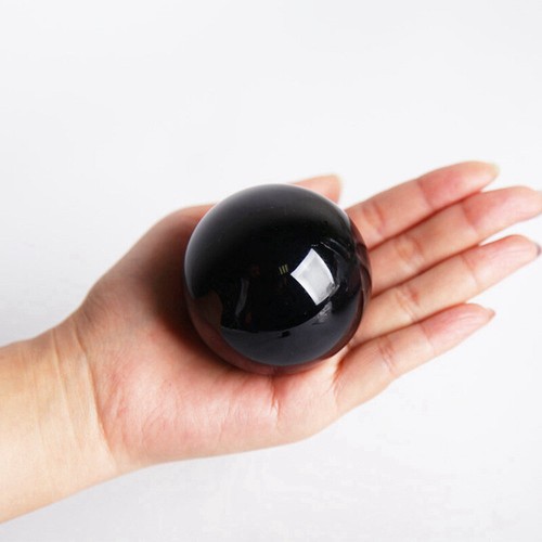 60mm natural black obsidian - 60mm,