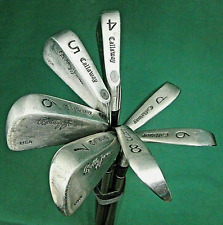 Set Of 7 x Callaway Bobby Jones Irons 4-PW Regular Graphite Shafts B/Jones Grips