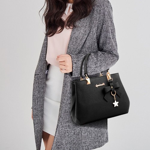 Ladies leather large - ladies, tote