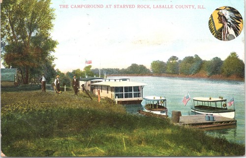 Postcard utica illinois - illinois, the
