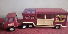  Vintage Buddy L Corp Truck and Horse Box Trailer  Japan 