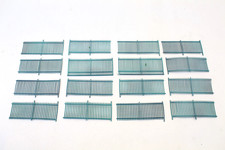 PALISADE FENCING GREEN BUNDLE SPARES PARTS - OO GAUGE 1/76 - MODEL RAILWAY C2