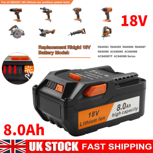 0ah 18v ion - 18v, battery
