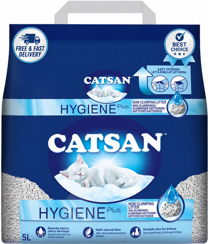 Catsan hygiene plus cat litter - catsan,