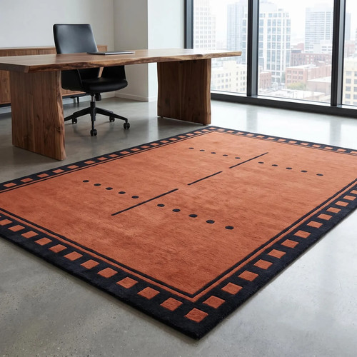 Hand tufted wool rug - hand,